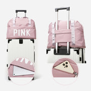 Duffel Bag For Women Expandable Lightweight Dry Wet Separation Travel Bag