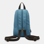 Canvas Sling Bag for Women Small Sling Backpack Shoulder Bag