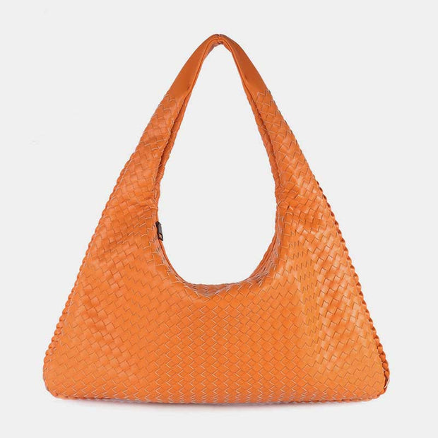 Shoulder Bag For Women Solid Color Large Capacity Minimalist Casual Handbag