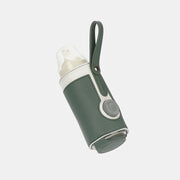 Water Bottle Carrying Case For Baby Portable Leather Adjustable Heating Cup Set