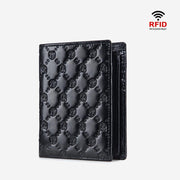 RFID Multi-slot Embossing Card Holder Elegant Wallet