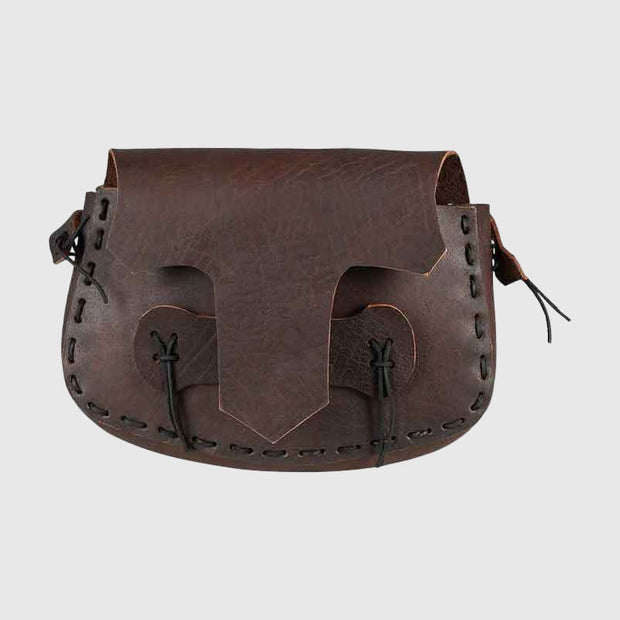 Nordic Medieval Crossbody Bag For Women Viking Leather Purse