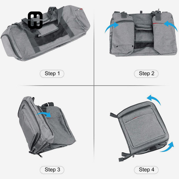 Duffel Bag For Travel Foldable Large Capacity Portable Fitness Bag