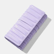 Solid Color Pleated Multifunctional Wallet
