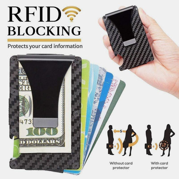 RFID Slim Metal Wallet
