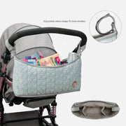 Mommy Bag For Women Outdoor Travel Waterproof Baby Stroller Organizer