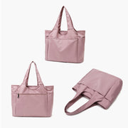 Large Capacity Tote Handbag for Women Multi-Pocket Casual Sport Shoulder Bag