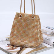 Glitter Shoulder Bag Purses Handbags Crystals Evening Bag for Women Girls
