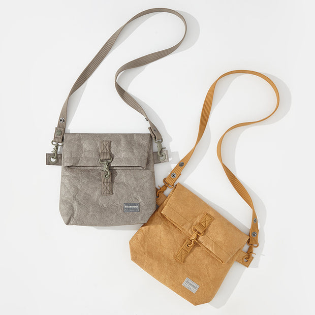 Eco-Friendly Tyvek Bag Crossbody Purse Tear Resistant Shoulder Bag