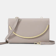 Large Capacity Solid Color Crossbody Bag