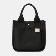 Women Handbag and Satchel Functional Foldable Canvas Handbag
