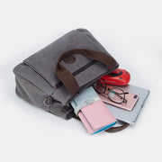 High Capacity Multi-Pocket Crossbody Handbag