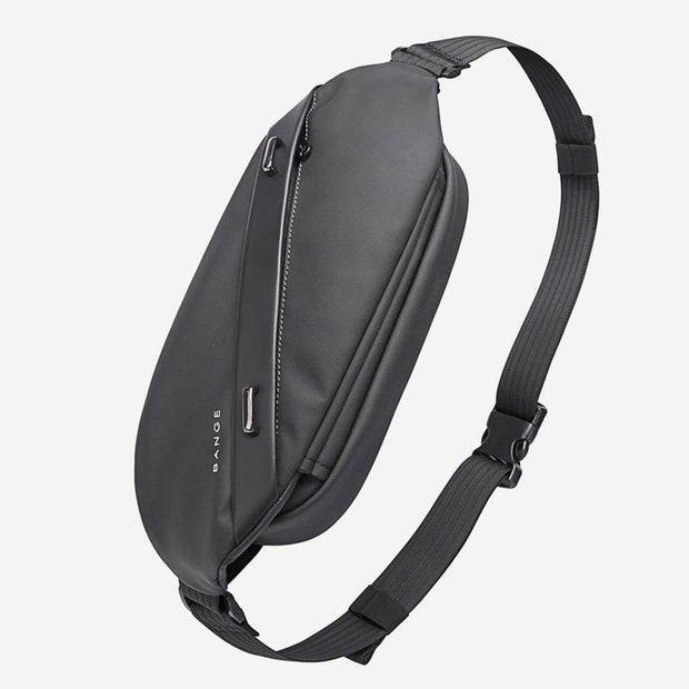 Large Capacity Waterproof Anti-theft Waist Bag Sling Bag