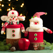 Christmas Eve Apple Gift Box Candy Jar Storage Bag