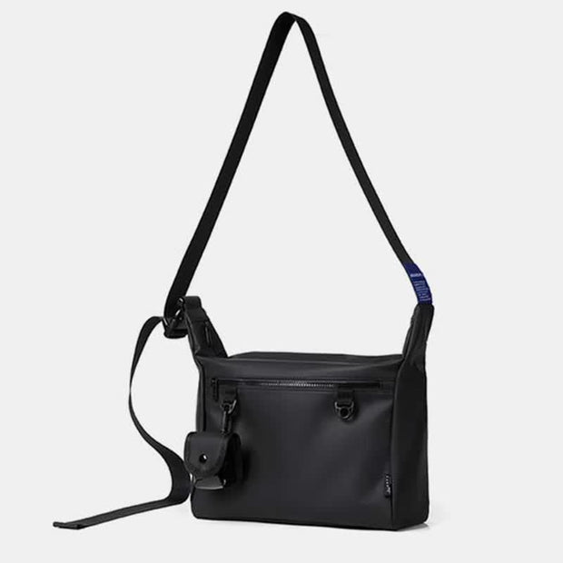 Mens Crossbody Bag Waterproof Lightweight Fashion Shoulder Bag with Small Pouch
