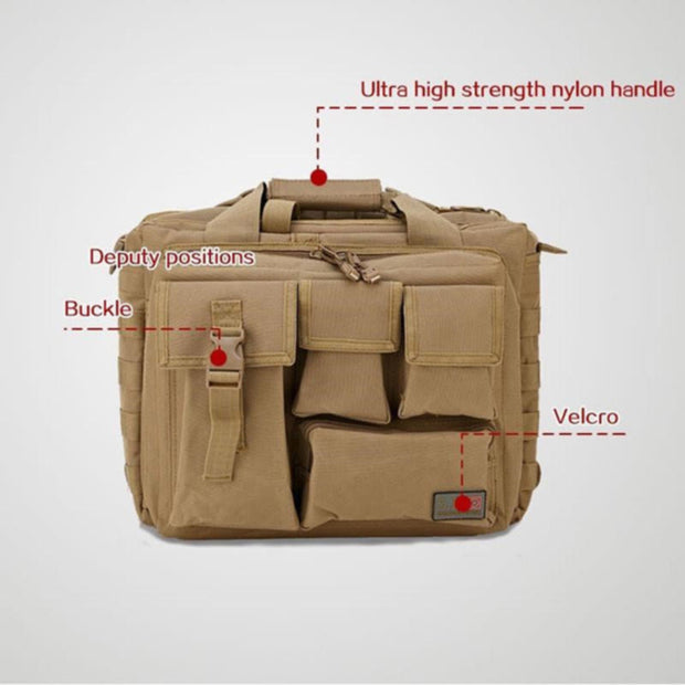 Messenger Bag For Men Wear Resistant Outdoor Shoulder Bag