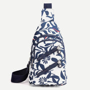 Sling Bag for Women Large Capacity Waterproof Casual Nylon Crossbody Bag