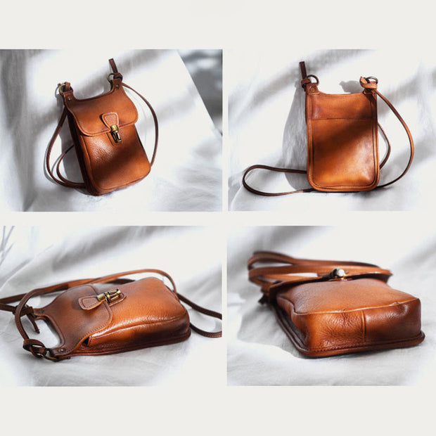 Handmade Crossbody Bag For Women Mini Retro Shopping Phone Bag