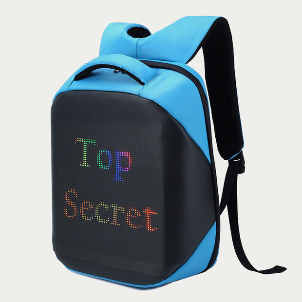 Backpack For Outdoor Advertise With LED Screen Large Billboard Bag