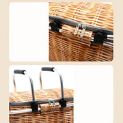 Cooler Bag For Beach Outing Foldable Thicken Oxford Picnic Basket