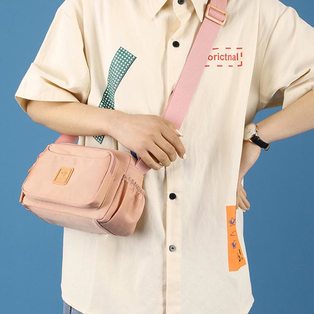 Small Casual Nylon Crossbody bags Shopping Shoulder Purse for Women