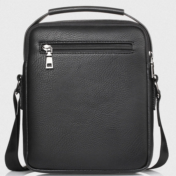 Limited Stock: Messenger Bag for Men Casual PU Leather Crossbody Shoulder Bag