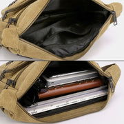 Vintage Large Capacity Canvas Messenger Bag