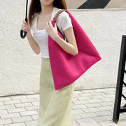 Shoulder Bag For Women Large Capacity Casual Splicing Large Bag