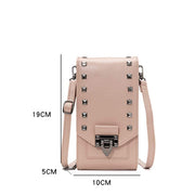 Mini Crossbody Bag Multi-Slot PU Leather Phone Bag Women Purse