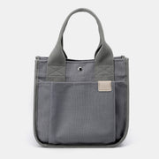 Women Handbag and Satchel Functional Foldable Canvas Handbag
