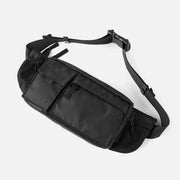 Limited Stock: Waist Bag For Men Solid Color Oxford Crossbody Chest Bag
