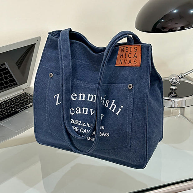 Tote Bag for Women Minimalist Printing Daily Commuter Shoulder Bag