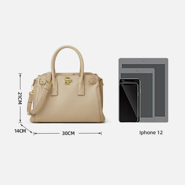 Elegant Handbag For Women Large Vegan Leather Classic Tote