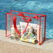 Beach Bag For Holiday Travel Waterproof Transparent Portable Swimming Bag