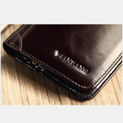 Men's Trifold Genuine Leather Classic Wallet
