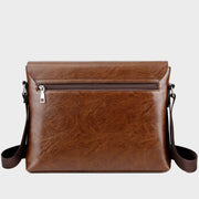 Classical Messenger Bag For Men Business Thin Leisure Crossbody Bag