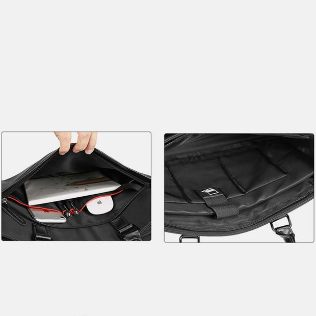 Men's Nylon Waterproof 15 Inch Laptop Bag