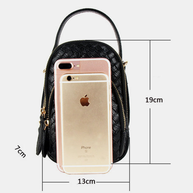 Multi Pocket Mobile Phone Crossbody Bag