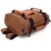 Unisex Multifunctional Retro Canvas Travel Backpack