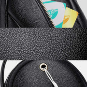 Limited Stock: Multifunctional Elegant Solid Phone Bag With Earphone Hole