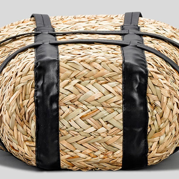 Straw Beach Bags Tote Hobo Summer Handwoven Shoulder Bag Purse