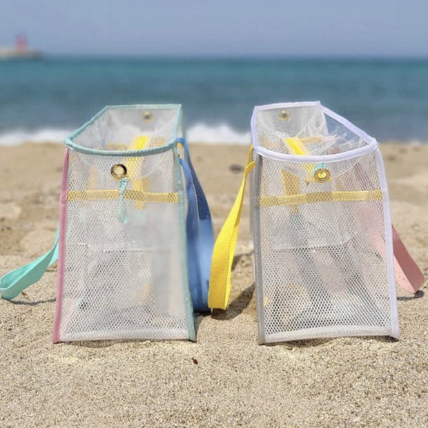 Large Capacity Waterproof Clear PVC Beach Bag Tote Shoulder Handbag