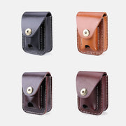 Real Leather Cigarette Lighter Holder Pouch Mini Cigar Waist Pack