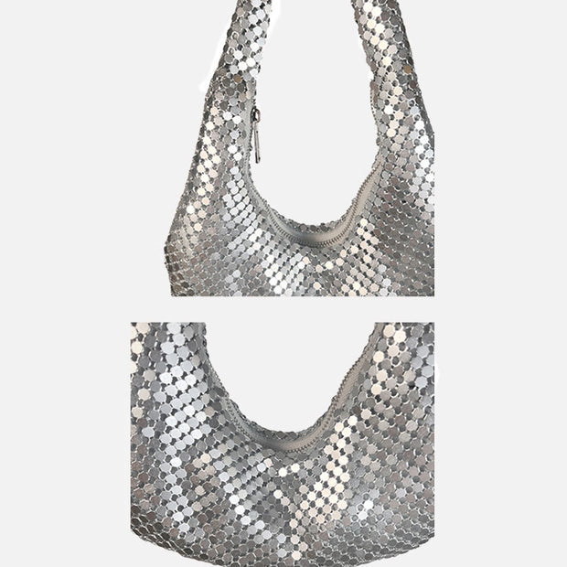 Evening Bag For Women Metal Bling Sparkly Party Purse Handbag