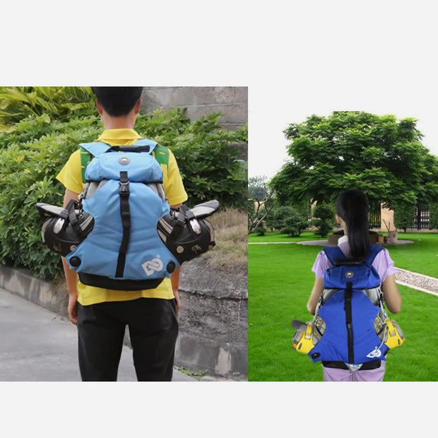 Multi Color Roller Skating Bag For Men Women Sports Backpack