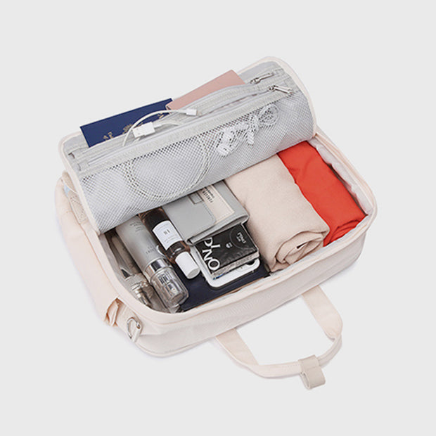 4 Way-use Large Capacity Comfortable British Computer Crossbody Bag Backpack