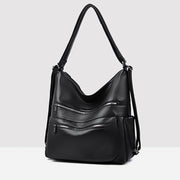 Multifunctional Large Business Leather Tote For Women Convertible Backpack