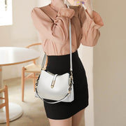 Crossbody Bag for Women Elegant PU Large Capacity Handbag