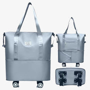Large Short Trip Travel Bag Women Convenient Collapsible Duffel Bag