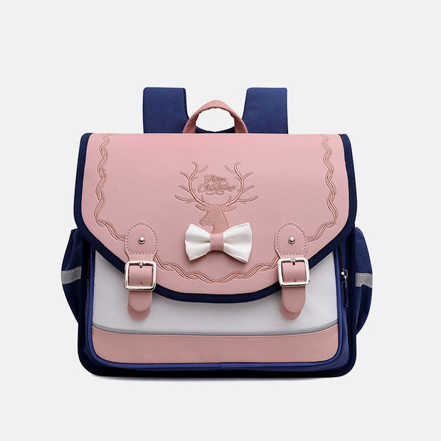 Backpack For Children Horizontal Waterproof Load Relief Primary School Bag
